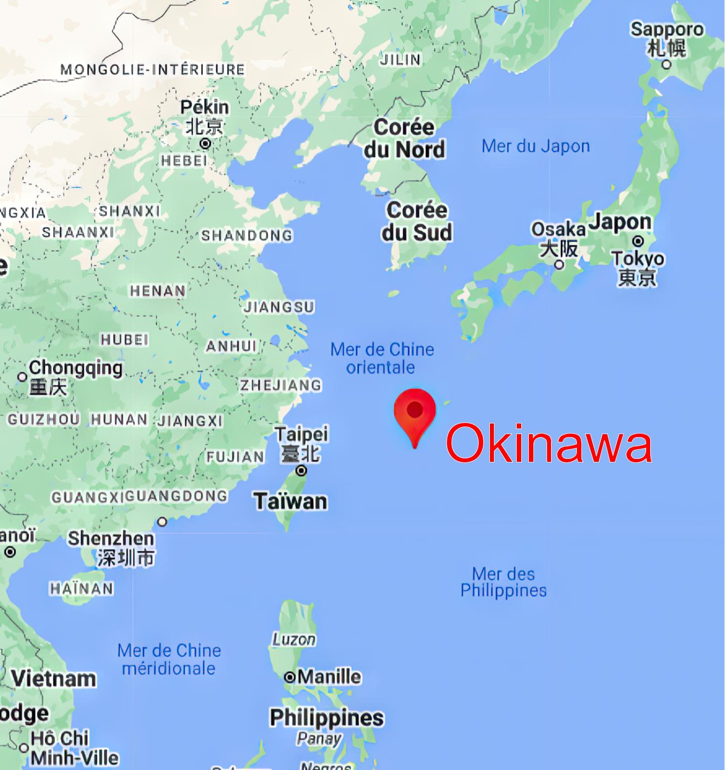 Okinawa Map